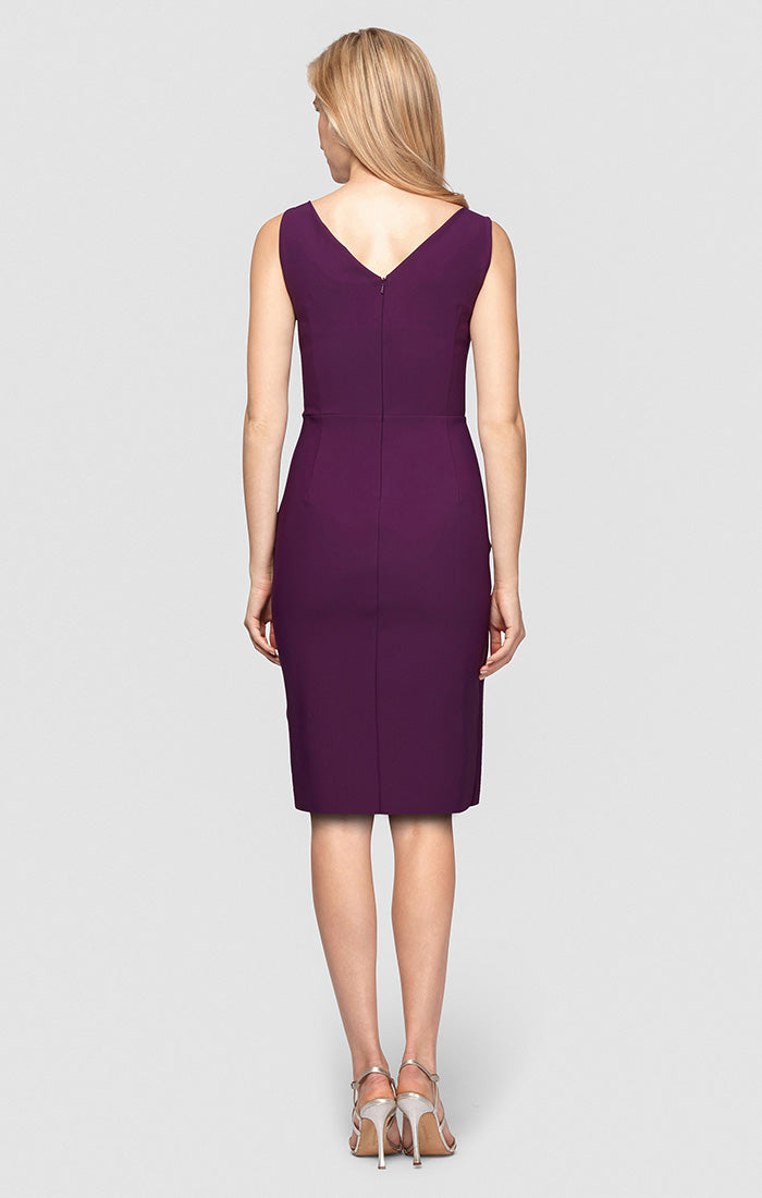 Petite Danielle Beaded Contour Dress