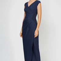 Elizabeth Cap Sleeve Contour Gown