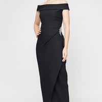 Dana Off-the-Shoulder Contour Dress