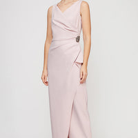 Ava Sleeveless Contour Dress