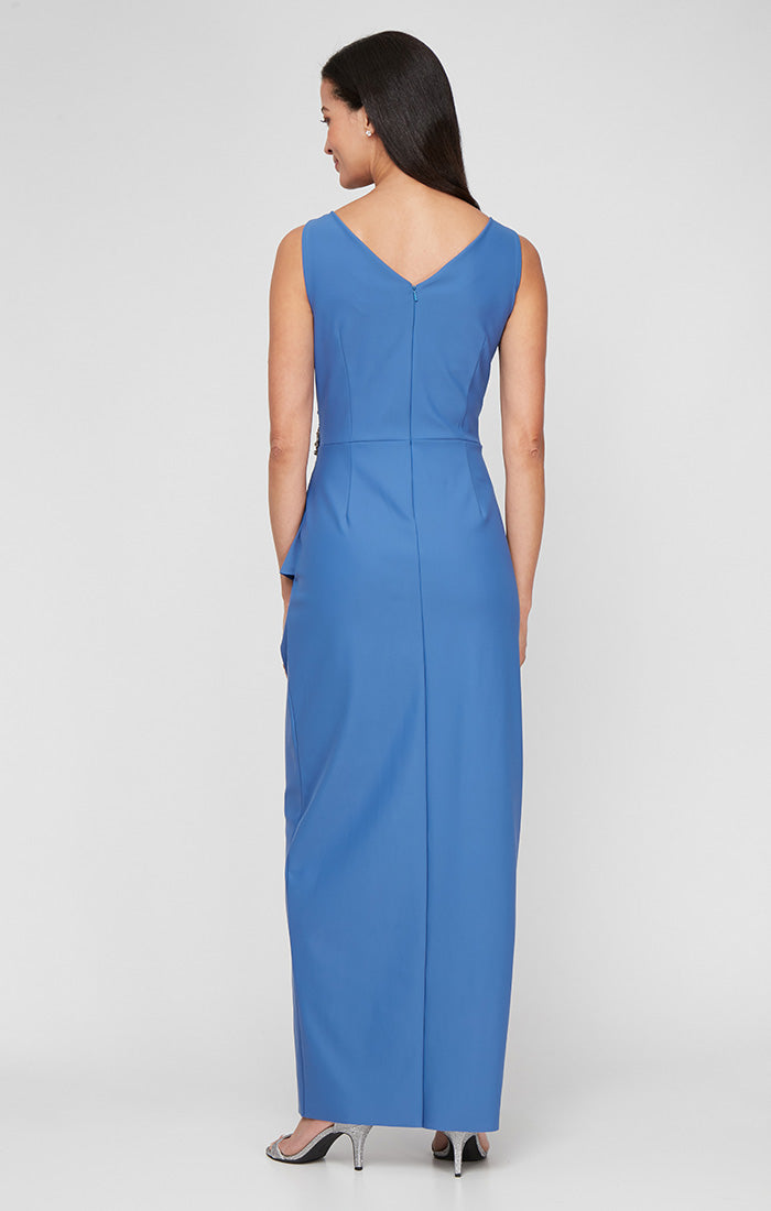 Petite Ava Sleeveless Contour Gown