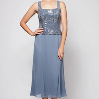 Petite Angela Firework Sequin Jacket Dress