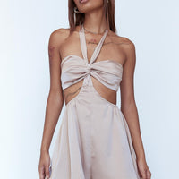 Candice Romper Brown