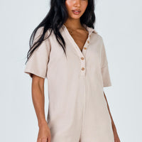 Kegan Romper Beige