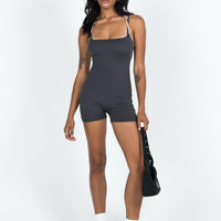 Hannan Romper Slate