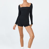 Jolie Romper Black