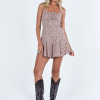 The Marko Romper Red Multi Tall