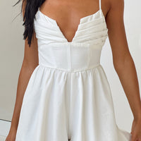 Della Romper White