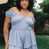 The Love Galore Romper Blue Curve