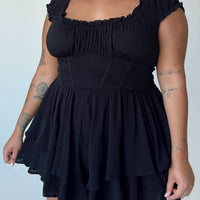 Tahiti Romper Black Curve