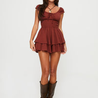 Larenza Romper Burgundy