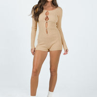 Odie Romper Beige