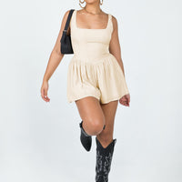 Judson Romper Cream