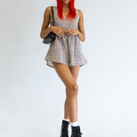 Tay Leopard Romper Leopard