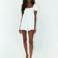 Lorna Romper White