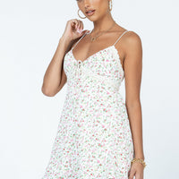 Emilee Floral Romper Cream