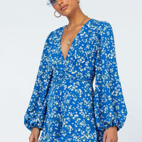 Atlas Romper Blue Floral