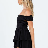 Tahiti Romper Black