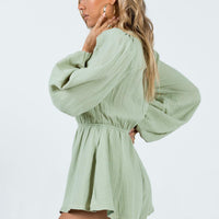 Morton Romper Sage