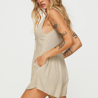 Mackellar Romper Beige