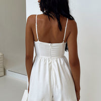 Della Romper White