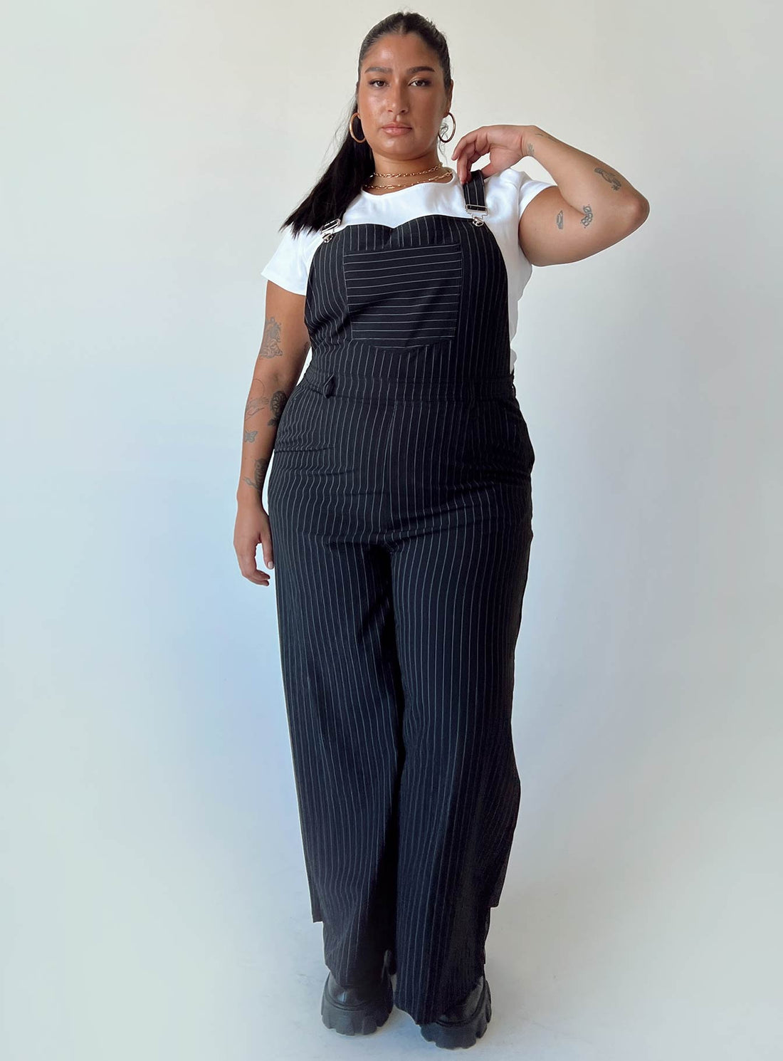Hayden Overalls Black Curve