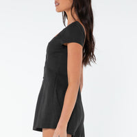 Darcie Romper Black