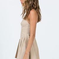 Malcom Romper Beige