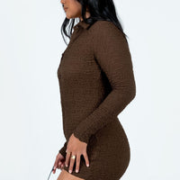 Blanford Romper Brown