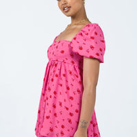 Lorna Romper Pink
