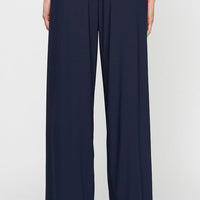 Matte Jersey Straight Leg Long Pant