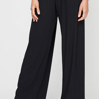 Petite Matte Jersey Straight Leg Long Pant