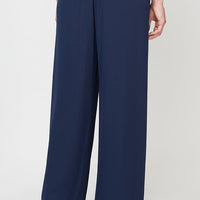 Petite Straight Leg Chiffon Pant