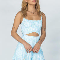 Only You Romper Blue