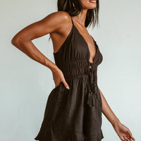 Colleen Romper Black