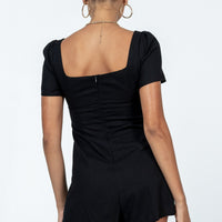Hastings Romper Black