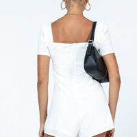Hastings Romper White