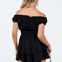 Tahiti Romper Black