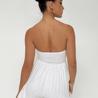 Kehlani Romper White
