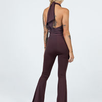 Amalia Jumpsuit Brown