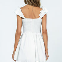Shauna Romper White