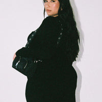 The Maxine Romper Black Curve