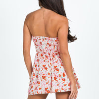 Stefanni Romper Red Floral