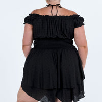 The Love Galore Romper Black Curve