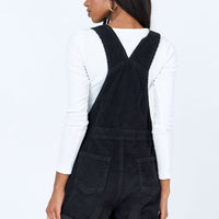 Kacey Short Overalls Black