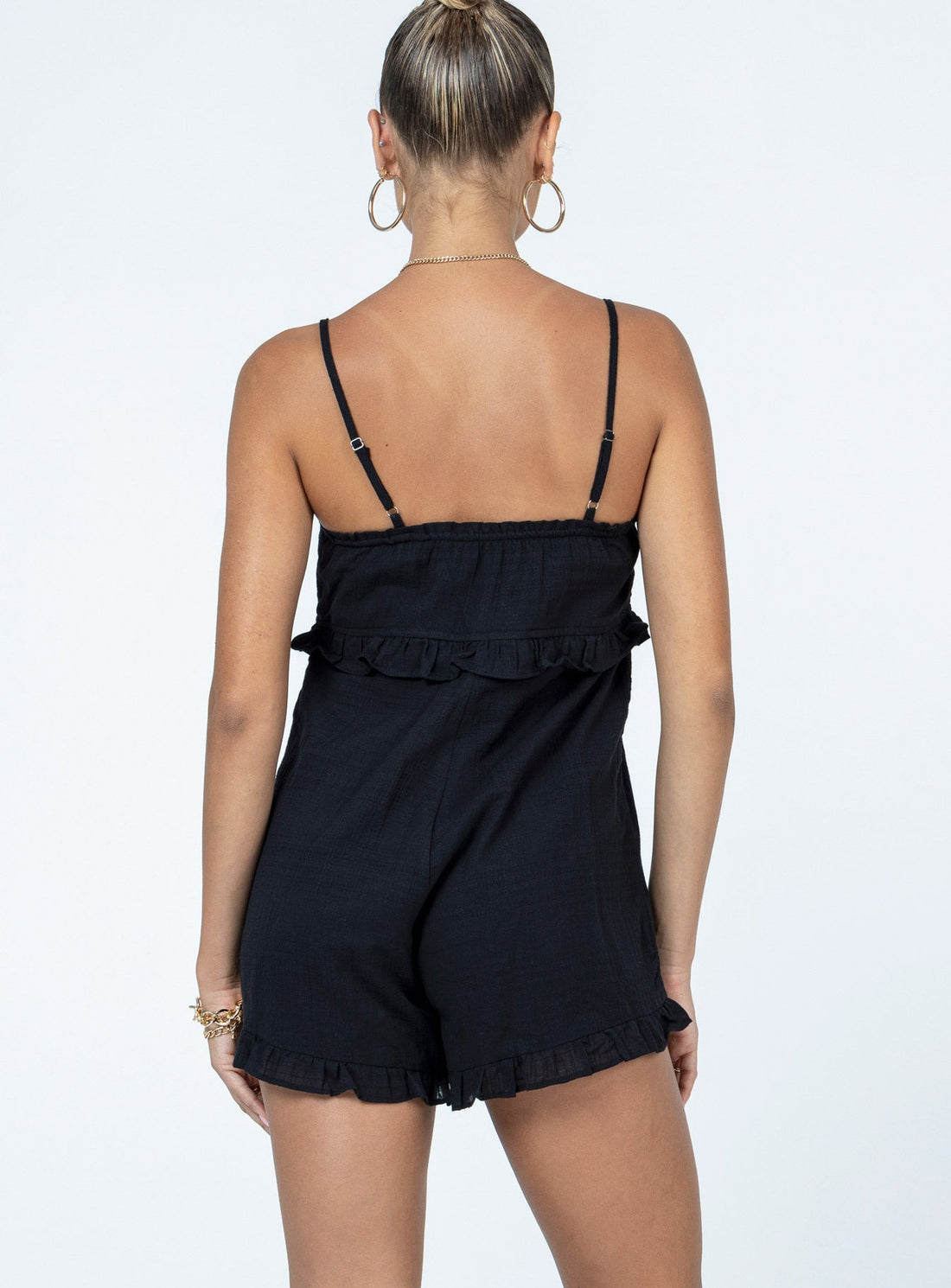 Jennie Romper Black