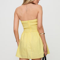 Salty Breeze Romper Lemon