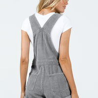 Kacey Short Overalls Grey