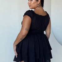 Tahiti Romper Black Curve