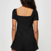 Sararae Romper Black